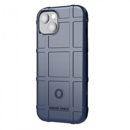 Bouclier robuste Couverture complète Coque TPU antichoc pour iPhone 13 (Bleu) SH801L1450-07