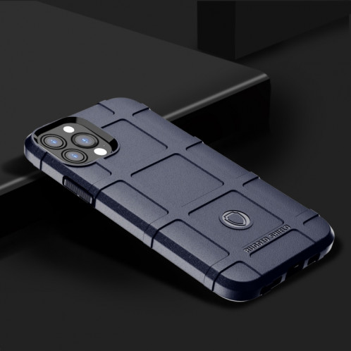 Bouclier robuste Couverture complète Coque TPU antichoc pour iPhone 13 Pro (Bleu) SH803L757-07