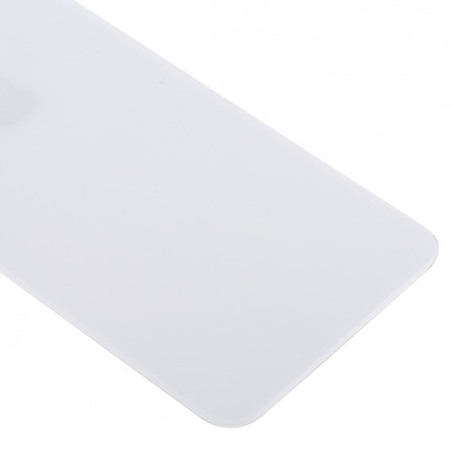 Coque arrière de batterie avec lunette arrière et objectif et adhésif pour iPhone XS Max (Blanc) SH35WL1120-06