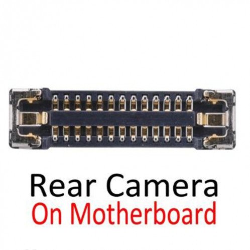 Connecteur FPC de la caméra arrière sur la carte mère pour iPhone XS Max SH1271534-04
