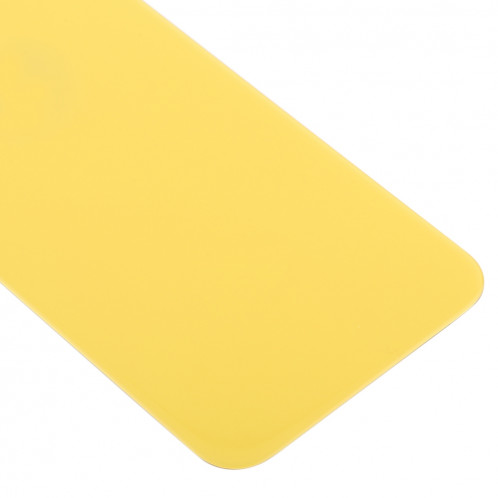 Coque arrière de batterie avec lunette arrière et objectif et adhésif pour iPhone XR (Jaune) SH26YL232-06