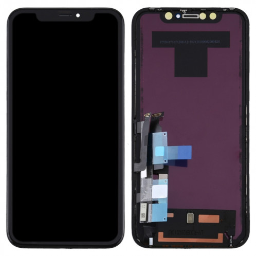 Incell TFT Material LCD Screen et Digitizer Full Assembly pour iPhone XR (Noir) SH129B1287-014