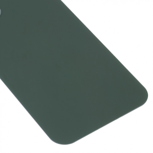 Couverture arrière de verre avec apparence imitation d'IP13 pour iPhone XR (vert) SH59GL131-06