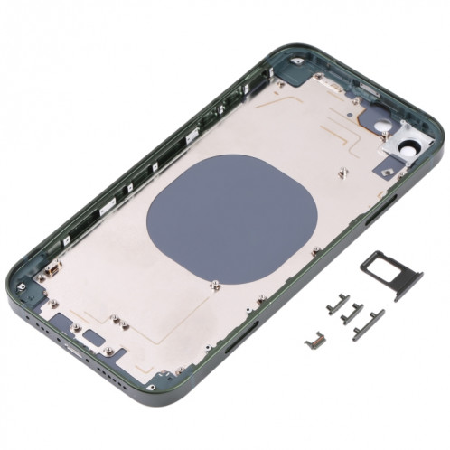 Couvercle de boîtier arrière avec apparence imitation d'IP13 pour iPhone XR (vert) SH63GL1387-06