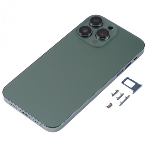 Cache de boîtier de cadre galvanoplié avec imitation apparence de IP13 Pro pour iPhone XR (Vert) SH67GL1424-06