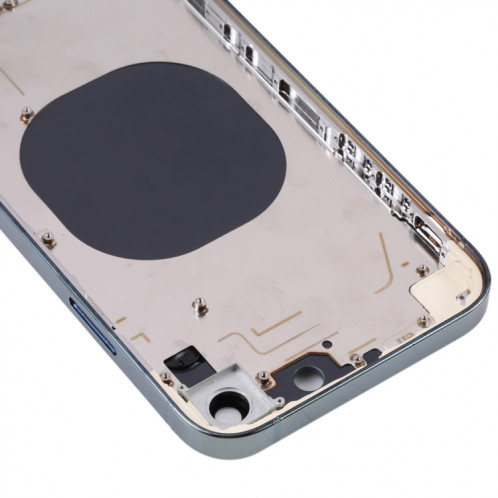 Cache de boîtier de cadre galvanoplié avec imitation apparence de IP13 Pro pour iPhone XR (Vert) SH67GL1424-06