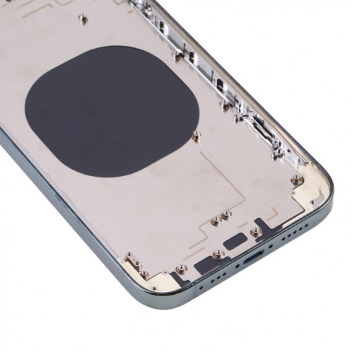 Cache de boîtier de cadre galvanoplié avec imitation apparence de IP13 Pro pour iPhone XR (Vert) SH67GL1424-06