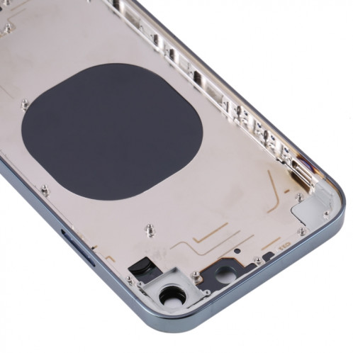 Couvercle de boîtier en acier inoxydable avec imitation apparence d'IP13 Pro pour iPhone XR (Vert) SH69GL557-07