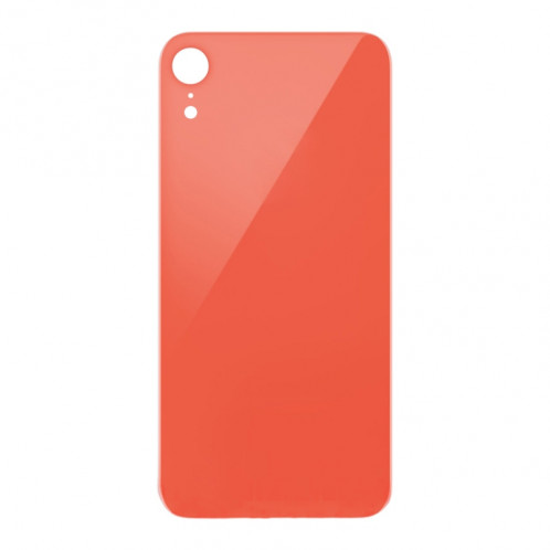 Coque arrière avec adhésif pour iPhone XR (rose) SH035F1943-04