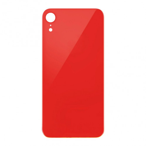 Coque arrière avec adhésif pour iPhone XR (rouge) SH035R1303-04
