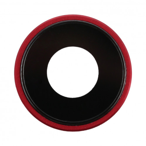 Lunette arrière avec cache de protection pour iPhone XR (rouge) SH312R1116-04
