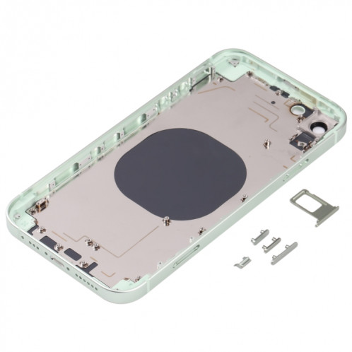 Couvercle de boîtier arrière avec apparence imitation d'IP13 pour iPhone XR (vert) SH71GL831-07