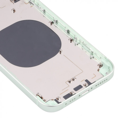 Couvercle de boîtier arrière avec apparence imitation d'IP13 pour iPhone XR (vert) SH71GL831-07