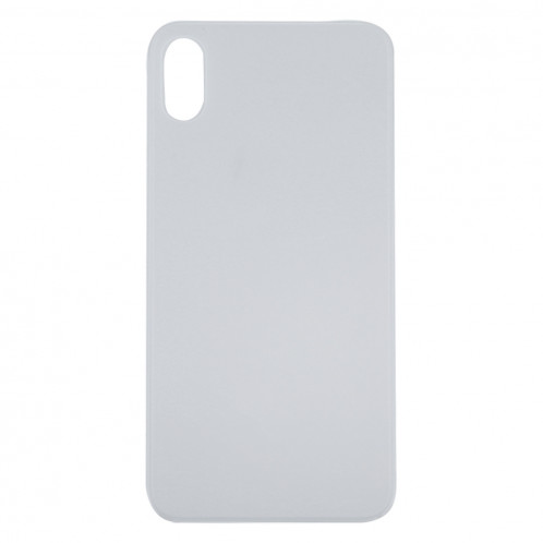 Coque Arrière Batterie Verre pour iPhone XS (Blanc) SH61WL1359-04