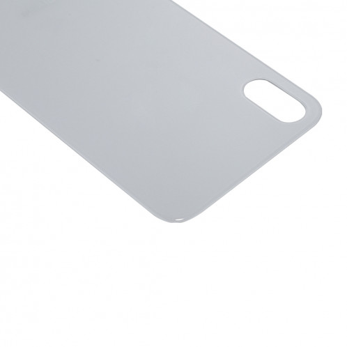 Coque Arrière Batterie Verre pour iPhone XS (Blanc) SH61WL1359-04