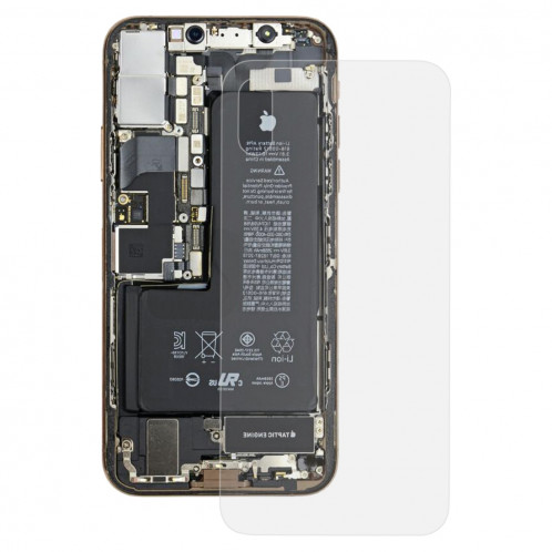 Coque arrière transparente pour iPhone XS (Transparent) SH130T1132-04