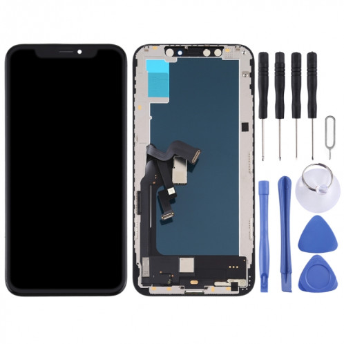 Incell TFT Material LCD Screen and Digitizer Full Assembly pour iPhone XS (Noir) SH321B1809-014