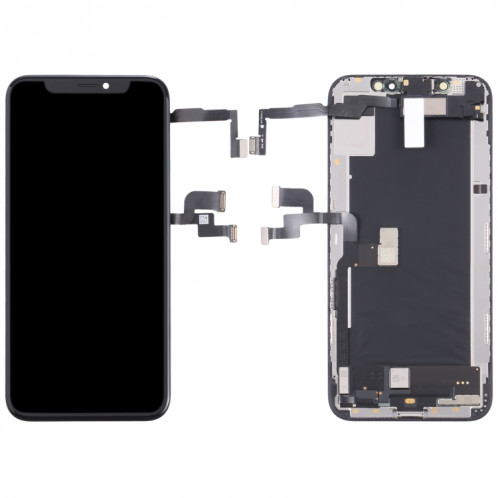 Écran LCD d'origine et numériseur Assemblage complet avec câble flexible en haut-parleur pour iPhone XS SH03741316-07