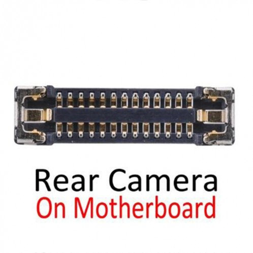 Connecteur FPC de la caméra arrière arrière sur la carte mère pour iPhone XS SH1236618-04