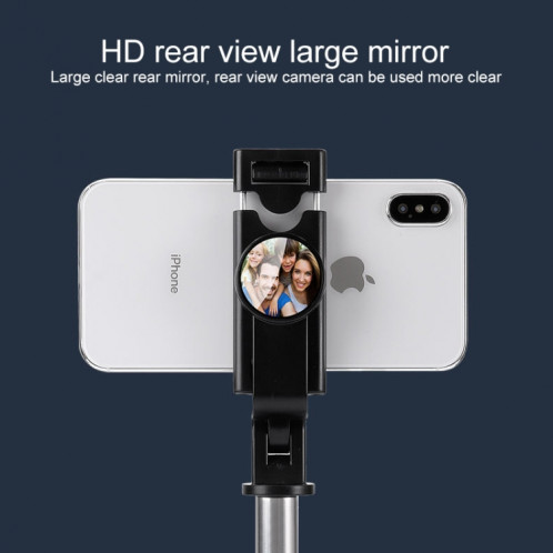 Mai Apparence K06 Trépied multifonction en direct avec télédiffusion mobile Bluetooth avec retardateur (noir) SH581B399-011