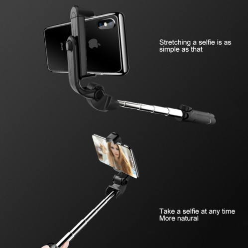 XT-09 Trépied de pôle multifonction en direct avec retardateur Bluetooth mobile (rose) SH585F905-014