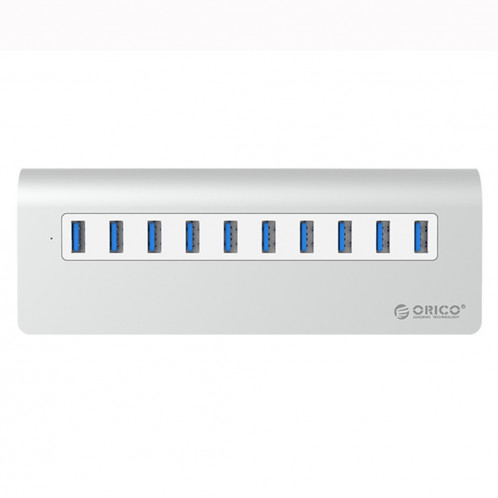 HUB ORICO M3H10-U3-V2 en alliage d'aluminium 10 ports USB 3.0 SO96041379-010