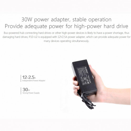HUB 10 ports USB 2.0 ORICO P10-U2-V1 SO9606978-011