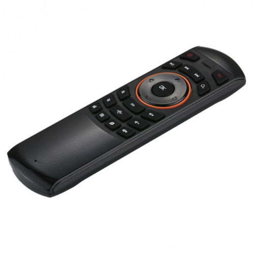 X6 Air Mouse 2.4 GHz Clavier Sans Fil 3D Gyroscope Sense Télécommande pour PC, Android TV Box / Smart TV, Dispositifs de jeu (Noir) SX084B1023-010
