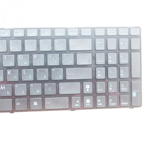 Clavier RU pour Asus K52 k53s X61 N61 G60 G51 MP-09Q33SU-528 V111462AS1 0KN0-E02 RU02 04GNV32KRU00-2 V111462AS1 (blanc) SH126W1004-04