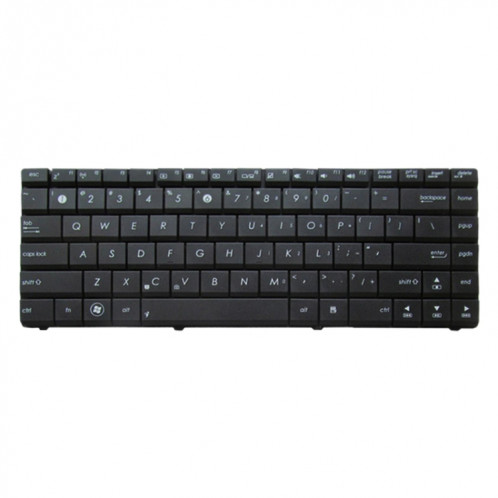 Clavier américain pour Asus N82 N82J K42 A42F X44H X43 A42 A42D A42J K42D K42J A42J K42F U32 U35 U41 (noir) SH127B1264-03