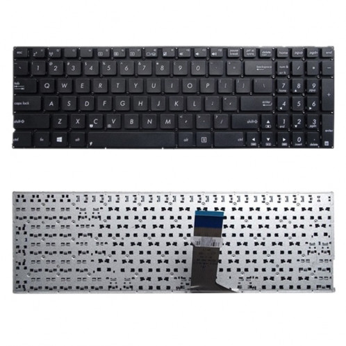 Clavier américain pour Asus X555 X555B X555D X555L X555LA X555LJ X555LB X555U X555Y (noir) SH128B620-04