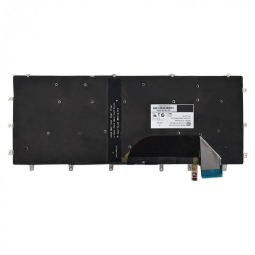 Clavier américain avec rétroéclairage pour Dell xps 15 9550 9560 (noir) SH133B143-05
