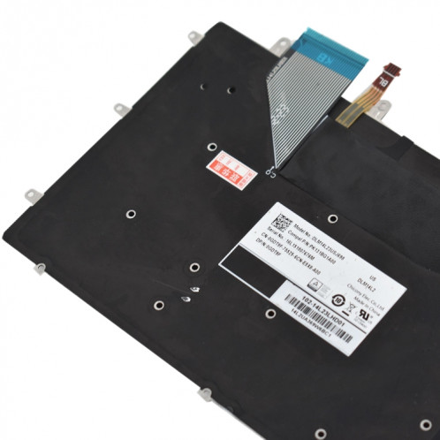 Clavier américain avec rétroéclairage pour Dell xps 15 9550 9560 (noir) SH133B143-05