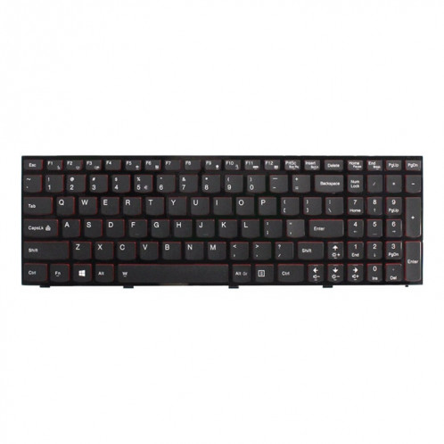 Clavier américain avec rétroéclairage pour Lenovo Y500 Y500N Y510P Y500NT Y590 (noir) SH134B1666-03