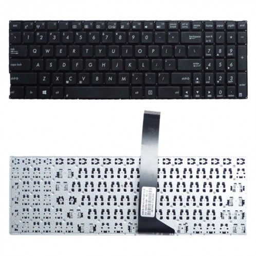 Clavier américain pour Asus X550 X550C X550CA X550CC X550CL X550D X550E X550J X550L X550M (noir) SH135B667-04