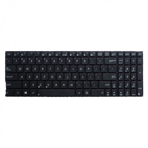 Clavier américain pour Asus X550 X550C X550CA X550CC X550CL X550D X550E X550J X550L X550M (noir) SH135B667-04