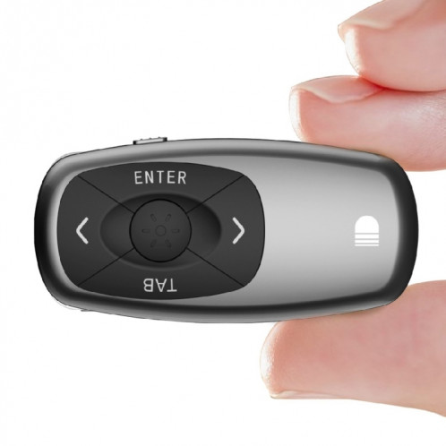 Doosl DSIT011 2.4GHz Mini PowerPoint Présentation Rechargeable Télécommande, Distance de Contrôle: 100m (Noir) SD33031913-010