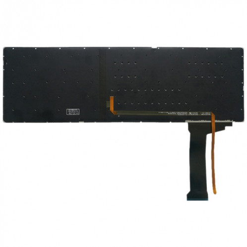 Clavier américain avec rétroéclairage pour Asus GL551 GL551J GL551JK GL551JM GL551JW GL551JX G552 G552V G552VW G552VX FZ50JX GL752VW GL742VW (noir) SH631B397-03