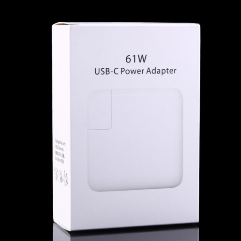 Adaptateur secteur 61W USB-C / Type-C avec 2m USB Type-C mâle vers USB Câble de charge mâle Type-C, Pour iPhone, Galaxy, Huawei, Xiaomi, LG, HTC et autres téléphones intelligents, Périphériques rechargeables, SH007C1866-08