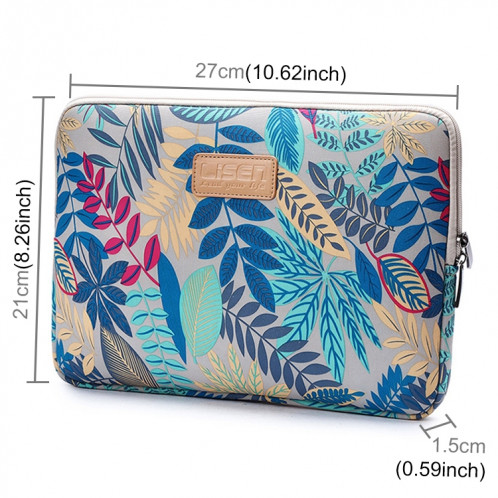 Lisen 10 pouces étui à manches de style ethnique multi-couleur Zipper porte-documents sac de transport, pour iPad Air 2, iPad Air, iPad 4, iPad nouveau, Galaxy Tab A 10,1, Lenovo Yoga 10,1 pouces, Microsoft Surface Pro SH73CH1629-06