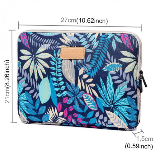 Lisen 10 pouces étui à manches de style ethnique multi-couleur Zipper porte-documents sac de transport, pour iPad Air 2, iPad Air, iPad 4, iPad nouveau, Galaxy Tab A 10,1, Lenovo Yoga 10,1 pouces, Microsoft Surface Pro SH73CL1657-06