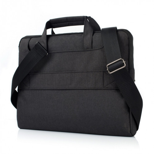 Portable Un sac à bandoulière portable Zipper épaule, pour 11,6 pouces et ci-dessous Macbook, Samsung, Lenovo, Sony, DELL Alienware, CHUWI, ASUS, HP (Noir) SP401B1488-06