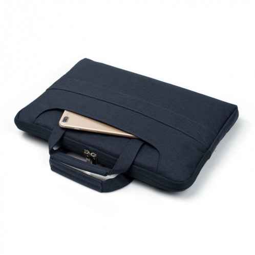 Portable un sac à bandoulière portable à glissière épaule, pour 11,6 pouces et ci-dessous Macbook, Samsung, Lenovo, Sony, DELL Alienware, CHUWI, ASUS, HP (bleu foncé) SP401D1995-06