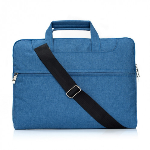 Portable Un sac à bandoulière portable Zipper épaule, pour 11,6 pouces et ci-dessous Macbook, Samsung, Lenovo, Sony, DELL Alienware, CHUWI, ASUS, HP (Bleu) SP401L1779-06