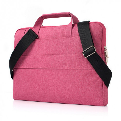 Portable Un sac à bandoulière portable Zipper épaule, pour 11,6 pouces et ci-dessous Macbook, Samsung, Lenovo, Sony, DELL Alienware, CHUWI, ASUS, HP (Magenta) SP401M1565-06