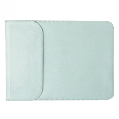 11.6 pouces PU + sac en nylon pour ordinateur portable Sac pochette pour ordinateur portable, pour MacBook, Samsung, Xiaomi, Lenovo, Sony, Dell, ASUS, HP (Vert Menthe) SH51MG1225-07