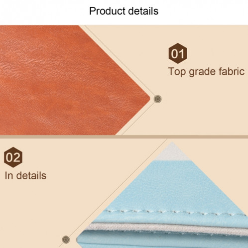 13.3 pouces PU + sac en nylon pour ordinateur portable sac pochette pour ordinateur portable, pour MacBook, Samsung, Xiaomi, Lenovo, Sony, Dell, ASUS, HP (jaune peau de vache) SH652Y690-07