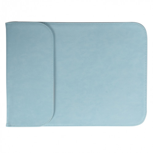 15.4 pouces PU + Sac en nylon pour ordinateur portable Sac pochette pour ordinateur portable, Pour MacBook, Samsung, Xiaomi, Lenovo, Sony, Dell, ASUS, HP (Bleu) SH653L1832-07