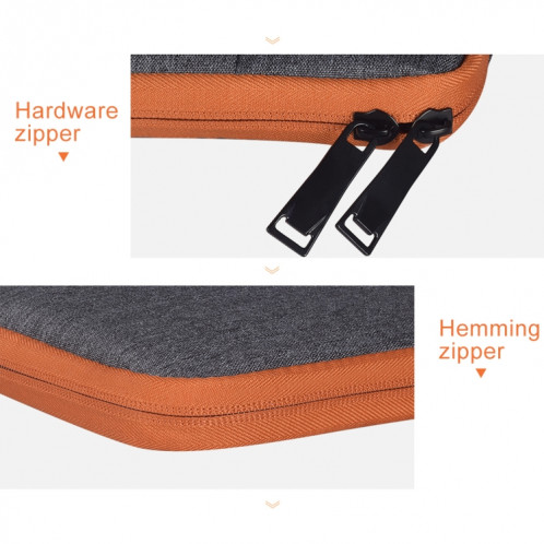 Cas de couverture de cahier de sac à main d'ordinateur portable de mode occasionnel de polyester + de nylon d'ordinateur portable de 11.6 pouces, pour Macbook, Samsung, Lenovo, Xiaomi, Sony, DELL, CHUWI, ASUS, SH656H841-012