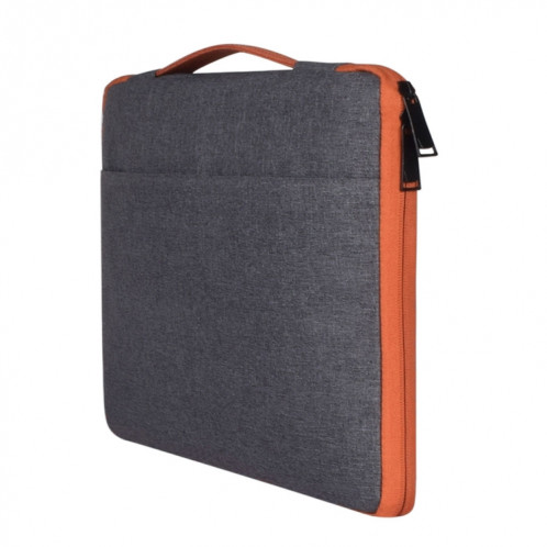 15,6 pouces de mode casual polyester + nylon sac à main pour ordinateur portable sacoche de couverture pour ordinateur portable, pour macbook, Samsung, Lenovo, Xiaomi, Sony, Dell, Chuwi, Asus, HP (gris) SH658H1750-012